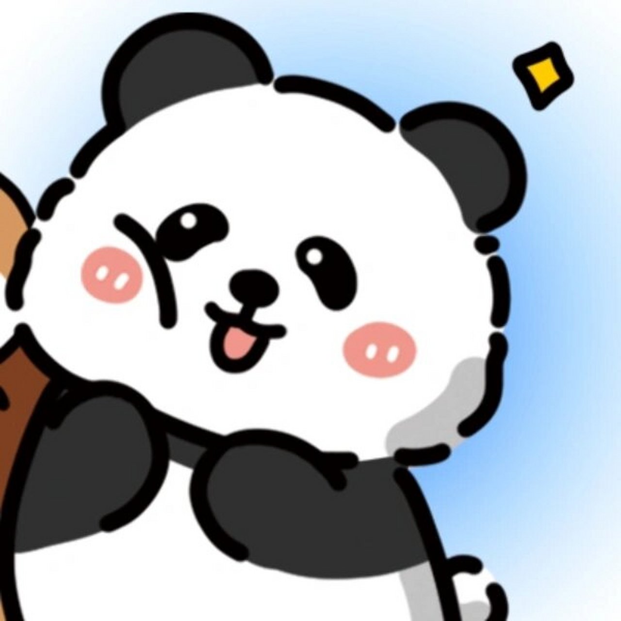 大小熊猫贴紧紧94 情头想要的话可以留言或者自取哦～ 不能商用