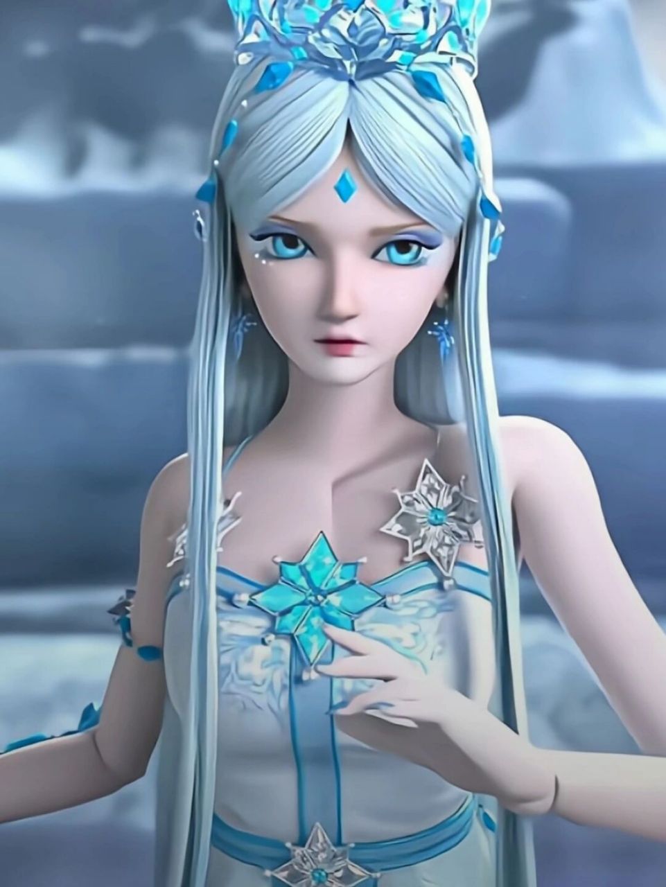 冰公主精美壁纸    冰冰超美的