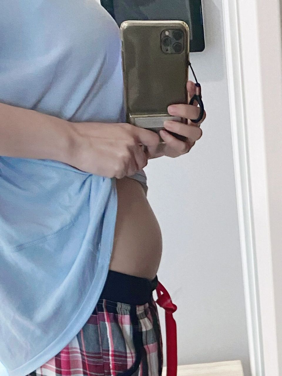 怀孕15周肚子图片