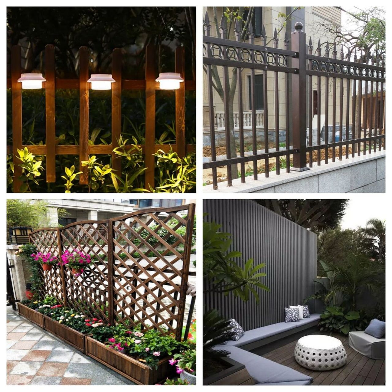 庭院围栏带给你庭院边界感 9595庭院边界不够美,围栏或许是另一种