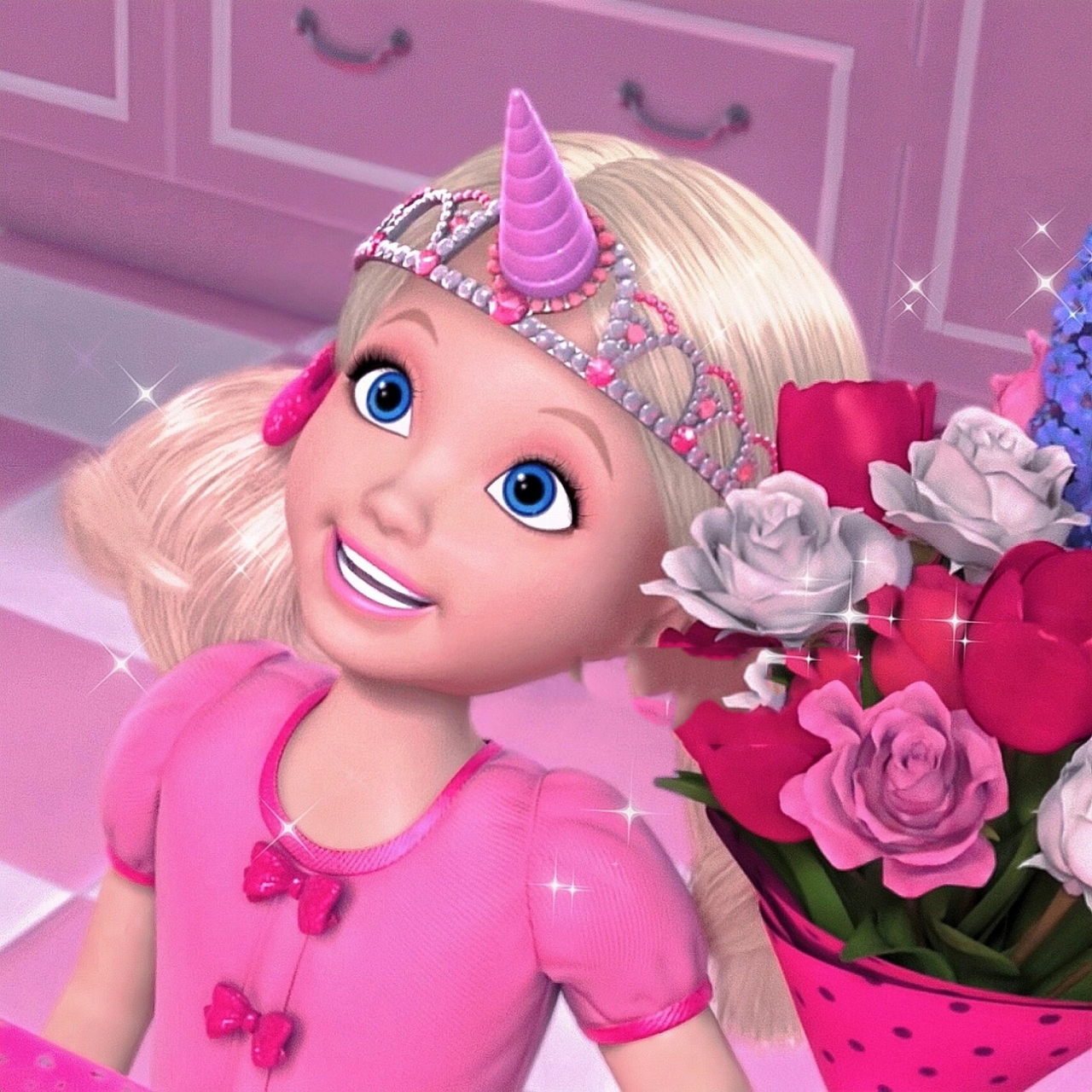 barbie 芭比|小凯丽头像分享 小凯丽头像分享来啦 截自芭比梦想豪宅