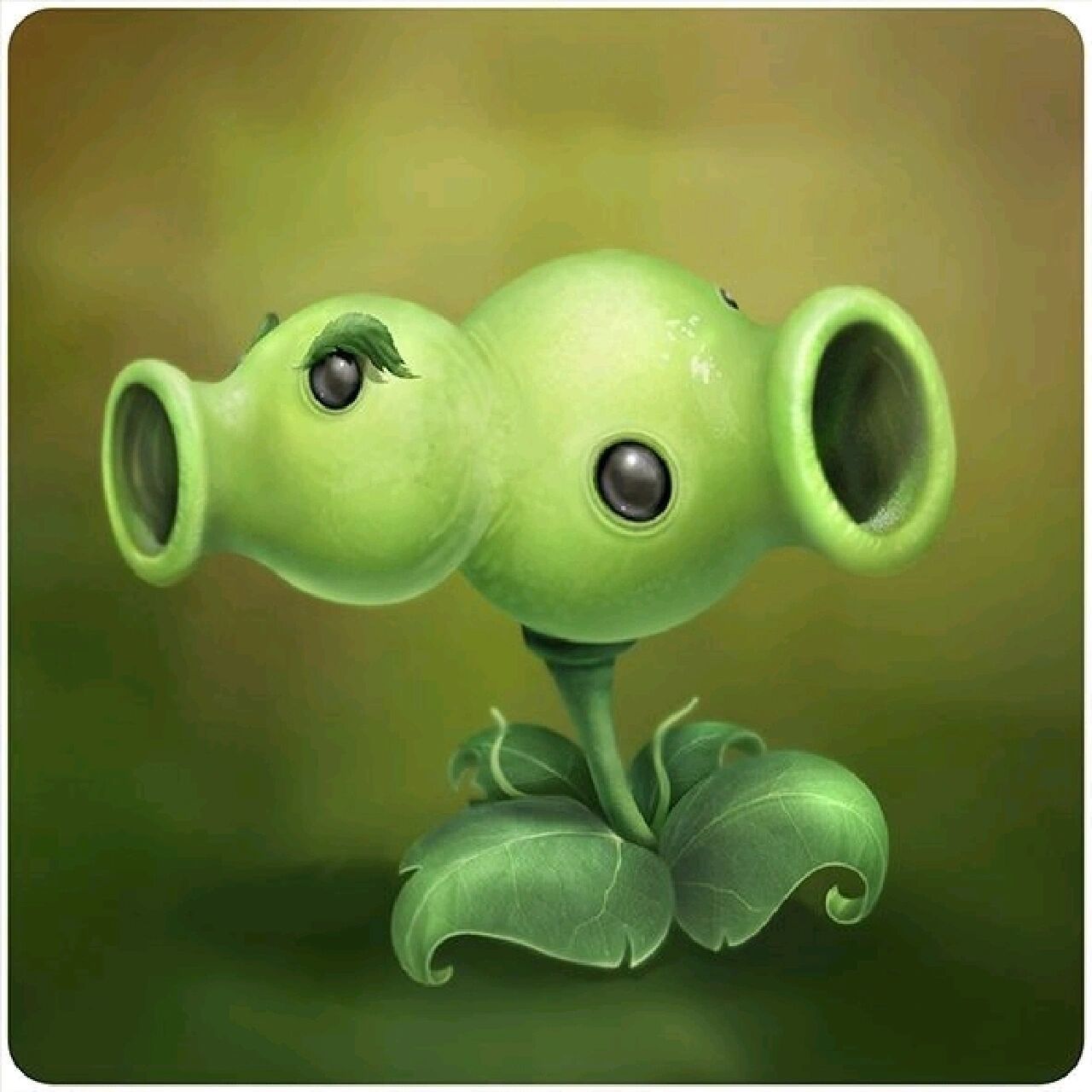 机枪射手 萌新最喜欢的植物 植物大战僵尸 机枪射手往往是新手最爱的