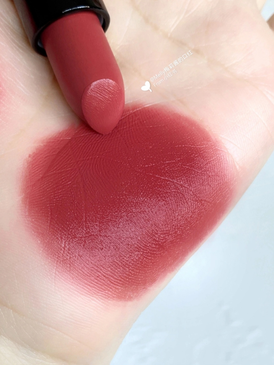 梦幻粉调玫瑰豆沙色08mac新品绮幻花园 感觉是梦幻的小仙子95 薄