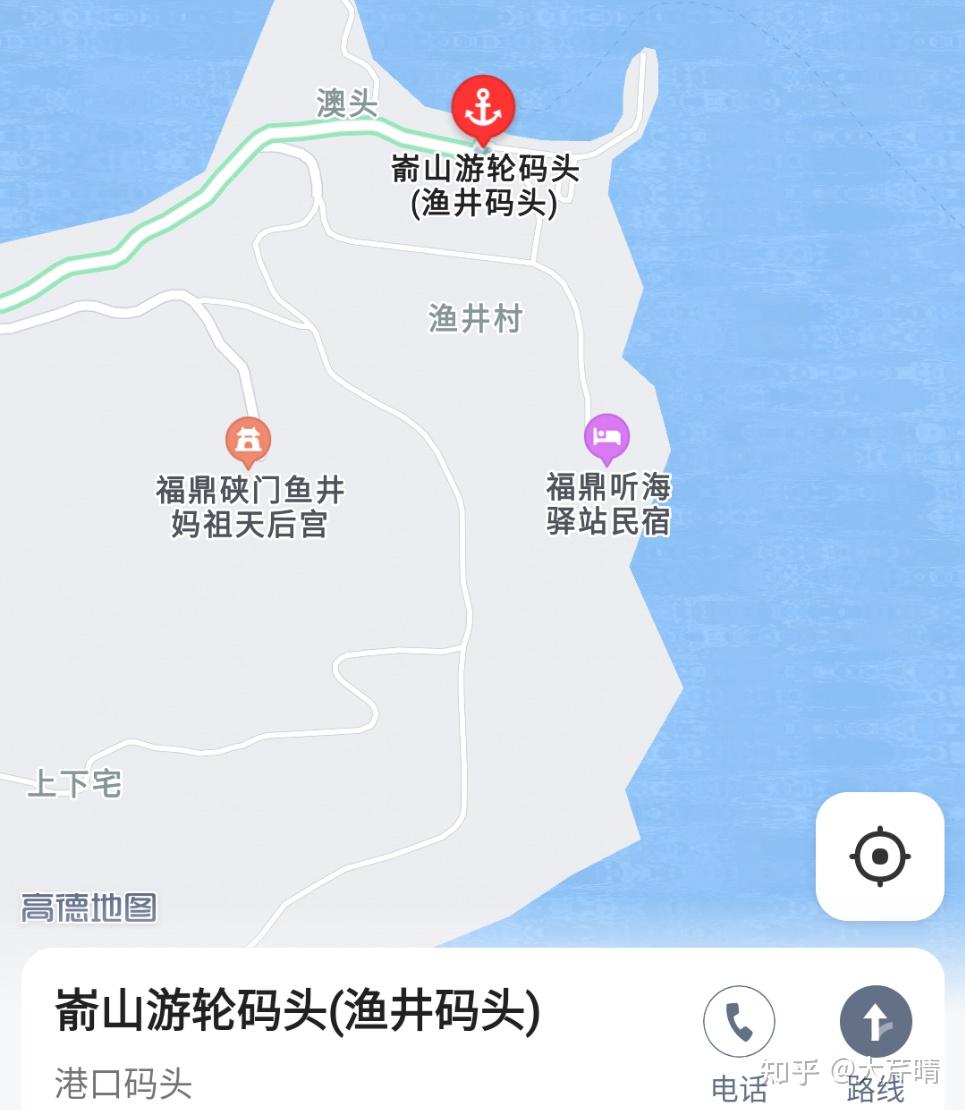 嵛山岛地图图片