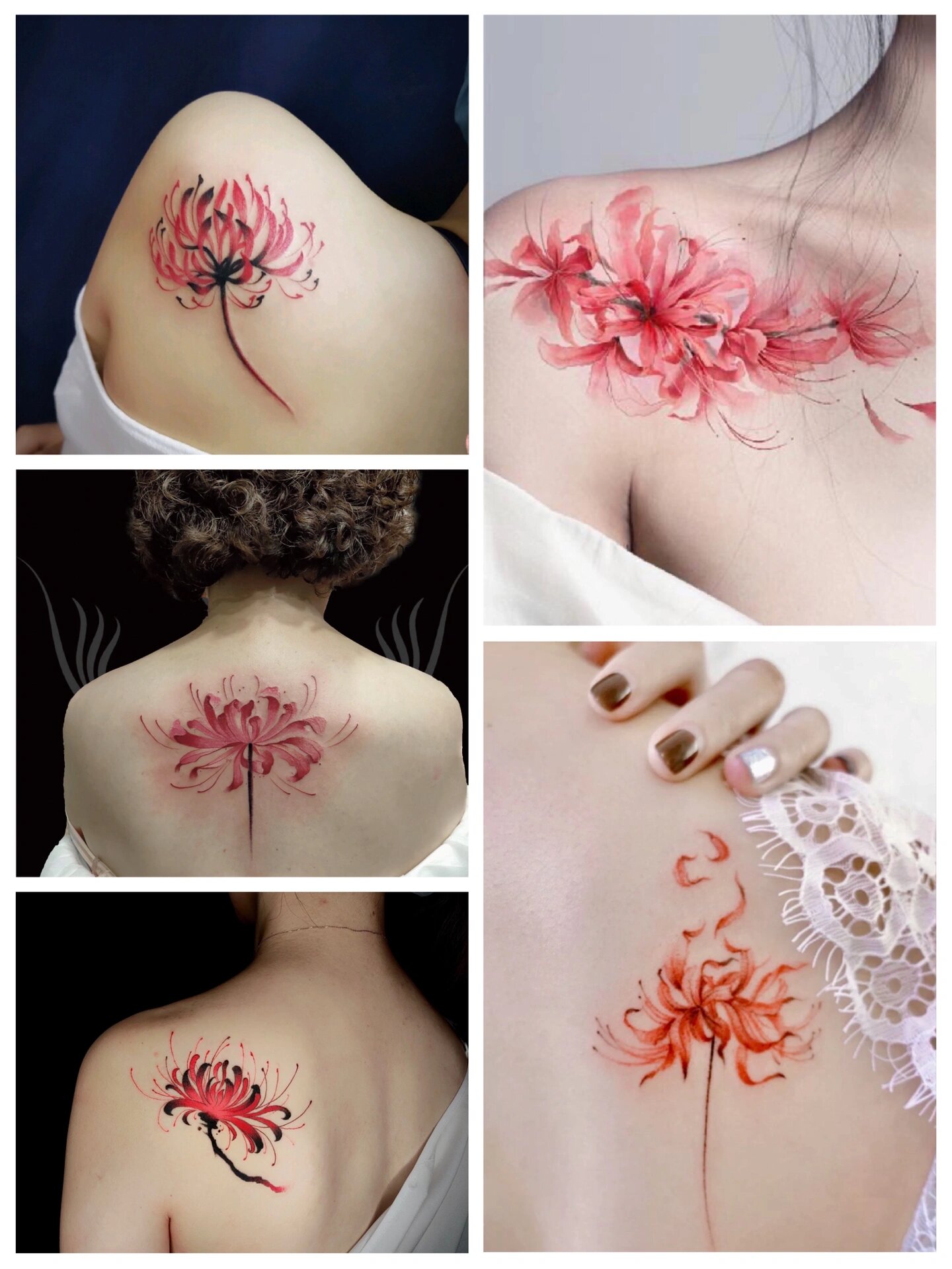 小清新纹身|彼岸花合集