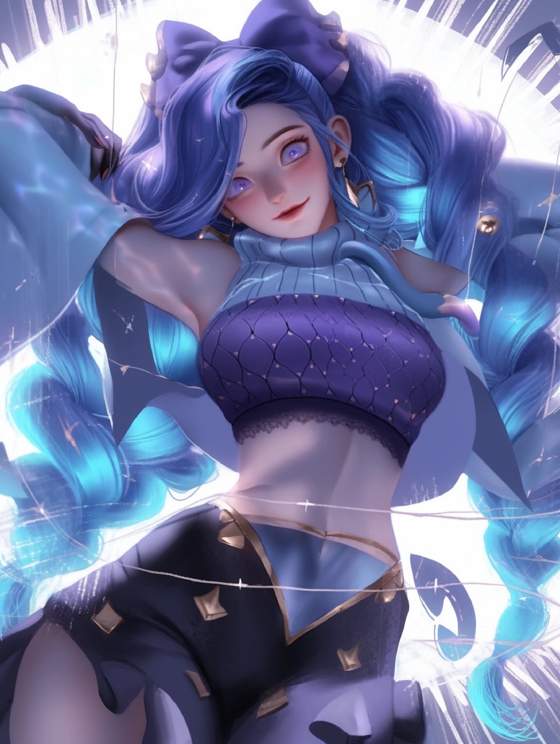 她的冰霜之刃凛冽而致命!70157615 95我痴迷于格温