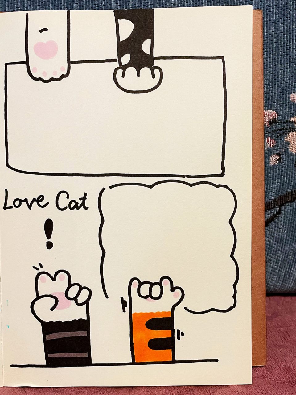 「猫爪」96卡通可爱手帐插图排版 | 附色号