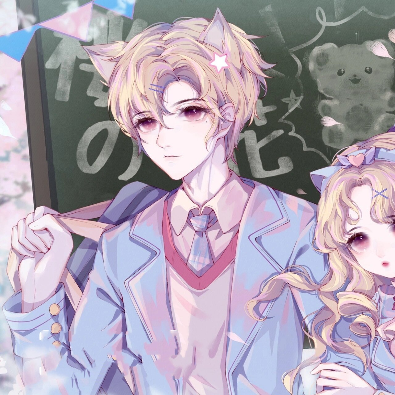 超颜值|动漫情侣头像合集