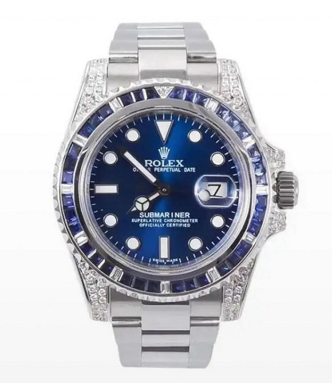 镶钻 自动机械腕表 	 9595 	 老公钟爱rolex/劳力士潜航者型系列