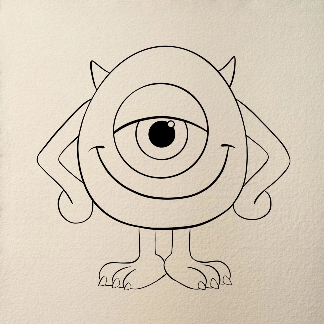 简笔画7815大眼仔7815 "我相信若热切祈祷,能够给他人展示我