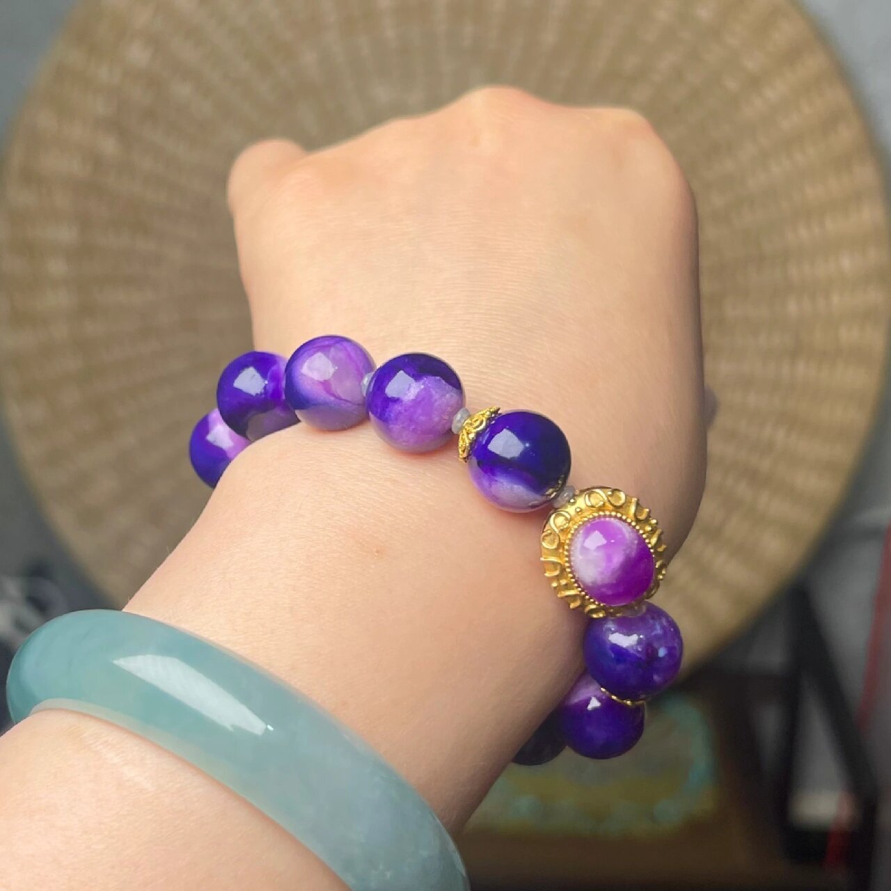 3年前 2万大买的舒俱来手串 11mm  不懂啊 就是觉得非常艳,颜值高