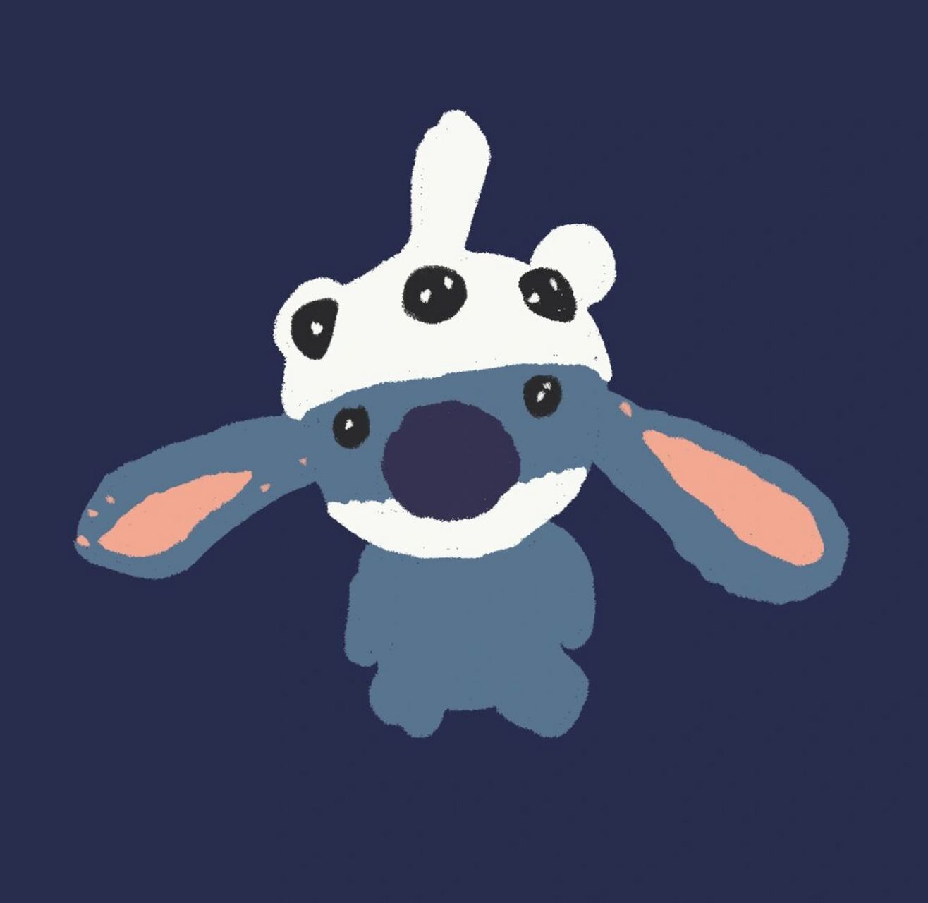 插画# #插画分享# #史迪仔# #史迪奇##头像分享# #情侣头像