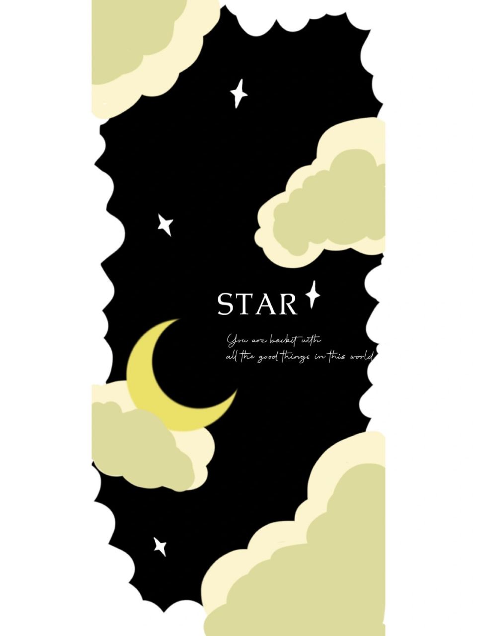 手绘锁屏 这些天醒图给朋友们画的锁屏