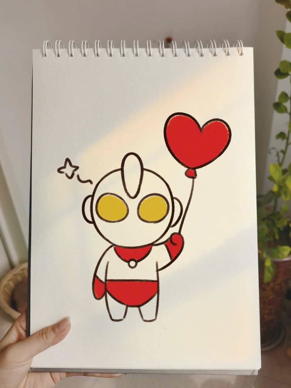 零基础手绘教程|奥特曼|绘画过程|画画|绘画 敲可爱奥特曼来啦!