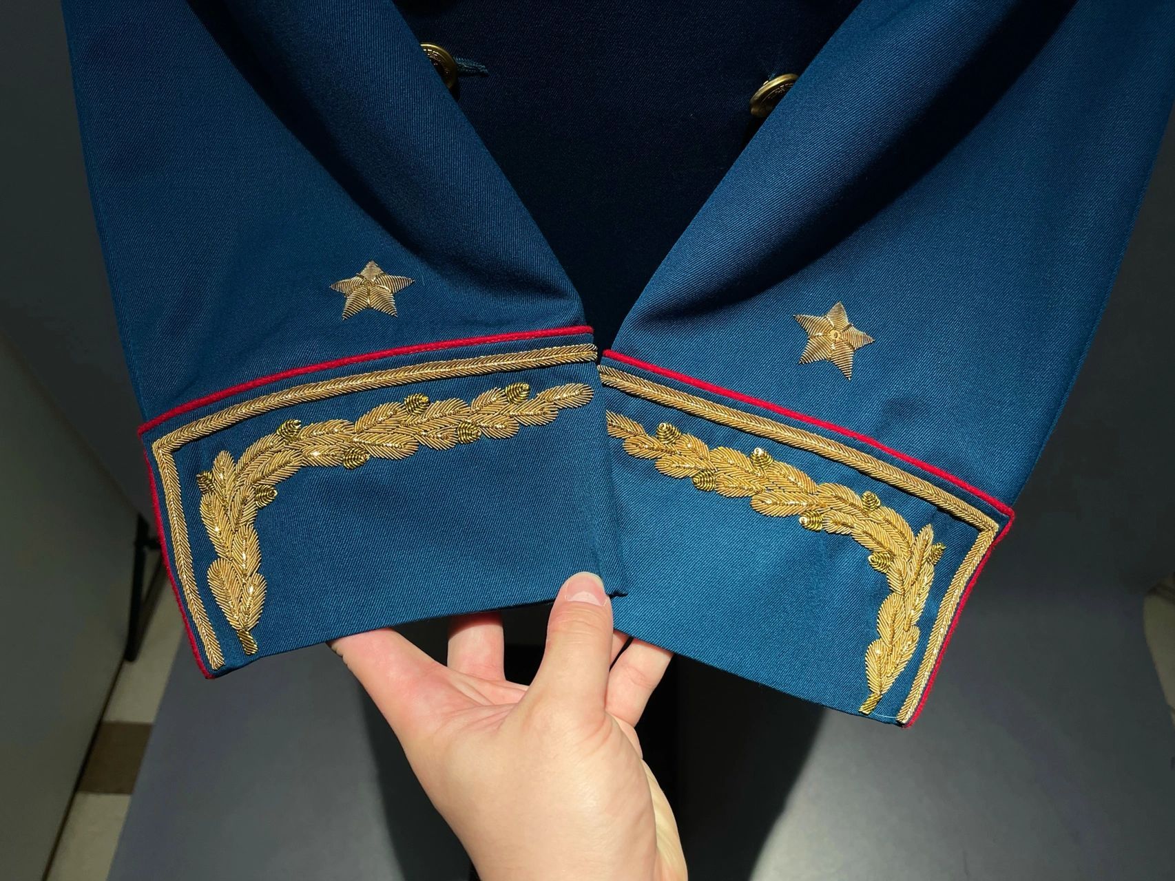 收藏鉴赏⑤ 我军55式元帅礼服 55式元帅一号礼服,元帅军衔.