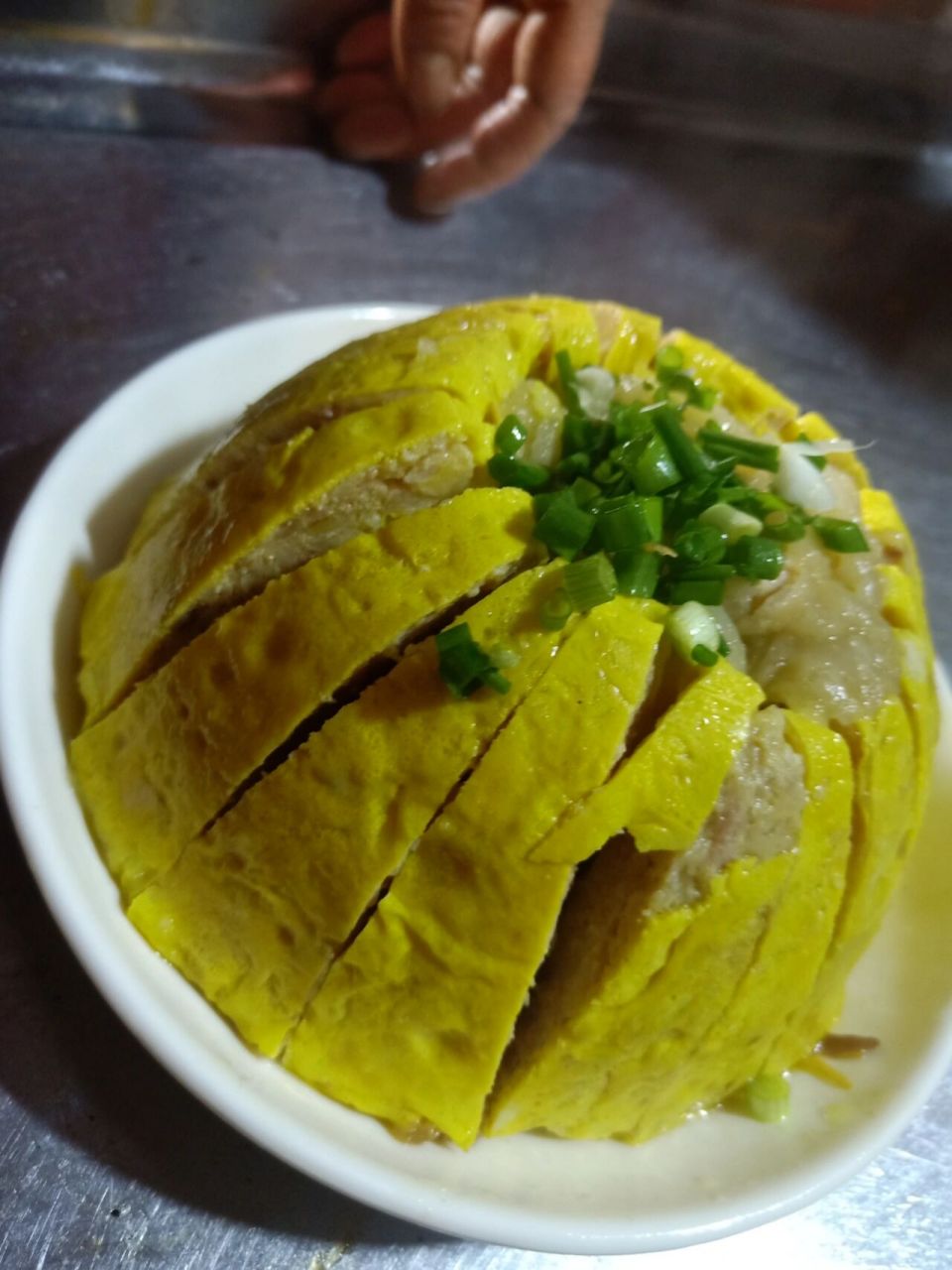 奶奶过世了,家厨请来做了蛋包圆   糯米糖肉   不爱碳水的我,吃了3