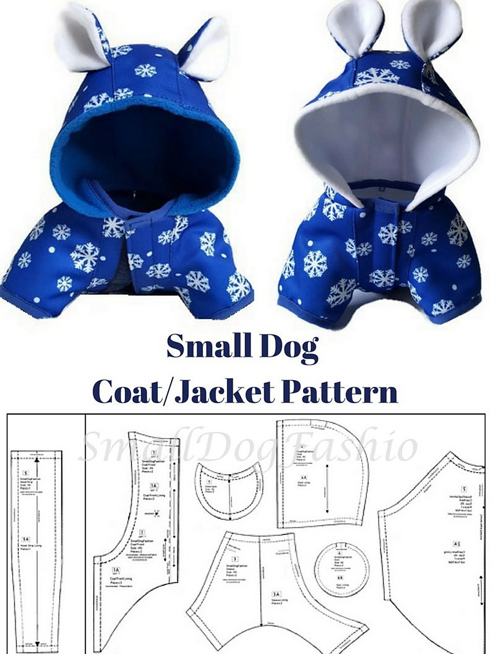 小狗衣服图纸 分享创意与灵感