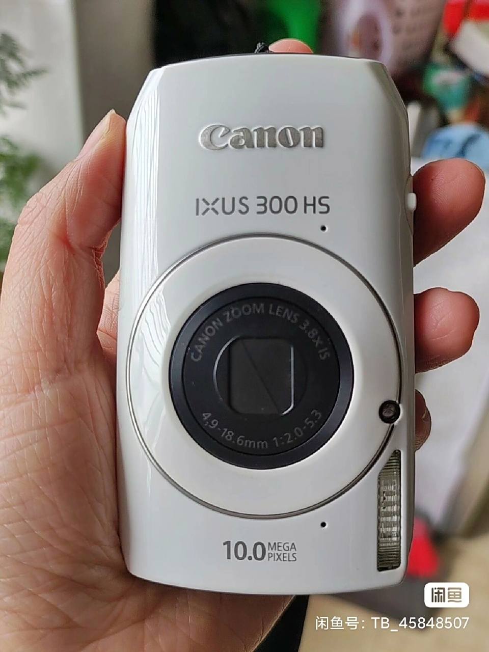 佳能ixus300hs 可以说是95-98新了,买了就没用过几次.