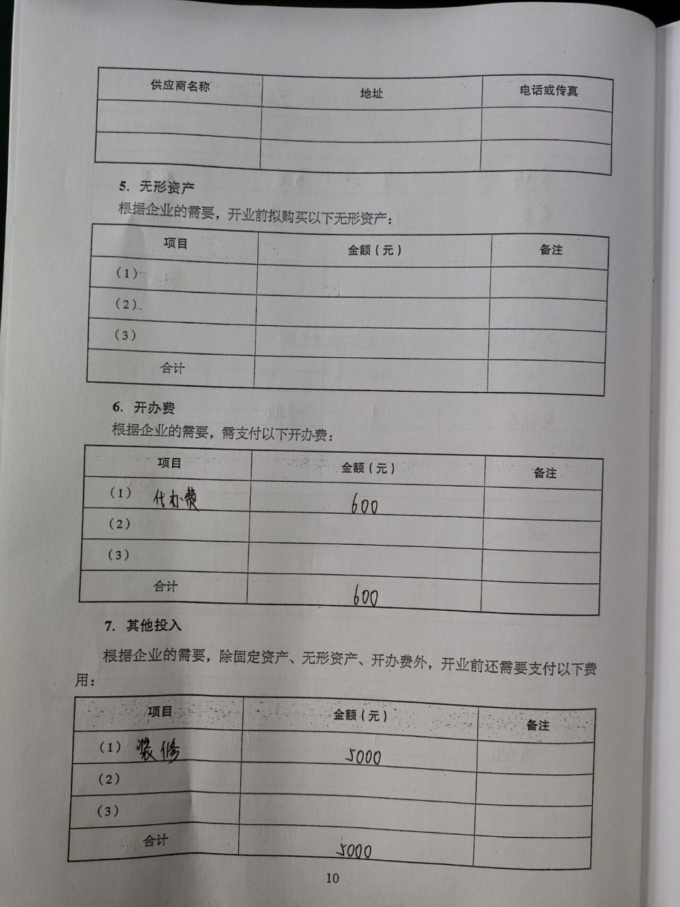 养生创业计划书SYB答案(养生创业计划书大学生版)