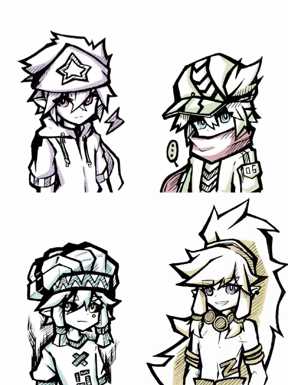 雷狮海盗团   角色壁纸 可转发,可当头像 可自印(因为我还有一个上色