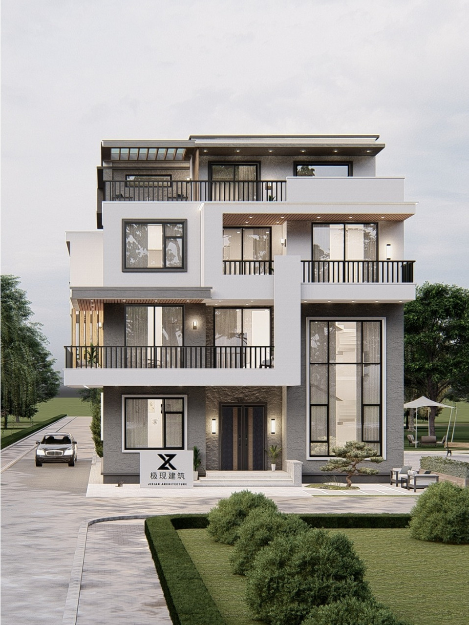 福建泉州丨四层现代风自建别墅(附平面图) 🏠项目概况 项目地点丨