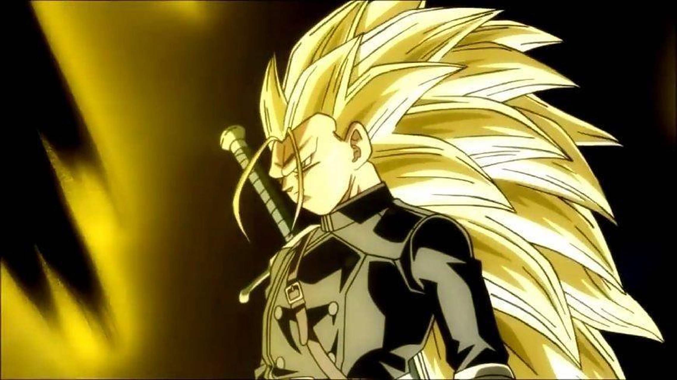 特兰克斯的超级赛亚人3 太酷了!