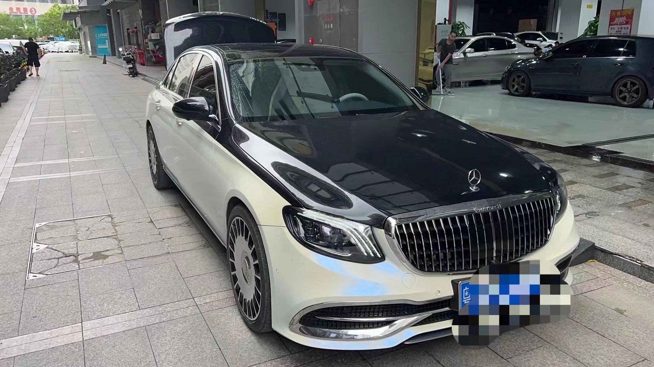 2017年17款奔驰e300l立标豪华版 改迈巴赫套件 性价比超高,价格优势