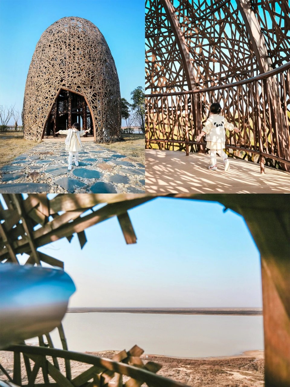 南昌九江冬季周边一日游|吴城候鸟小镇 .