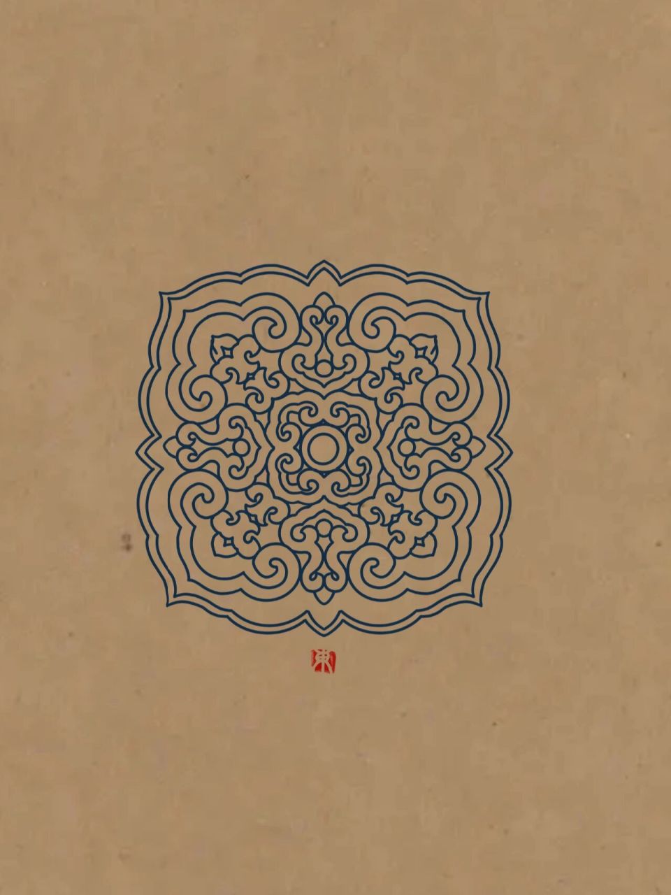 传统图案‖如意纹‖回纹 二零二二年四月十三日   阴 	 ‖如意纹的形