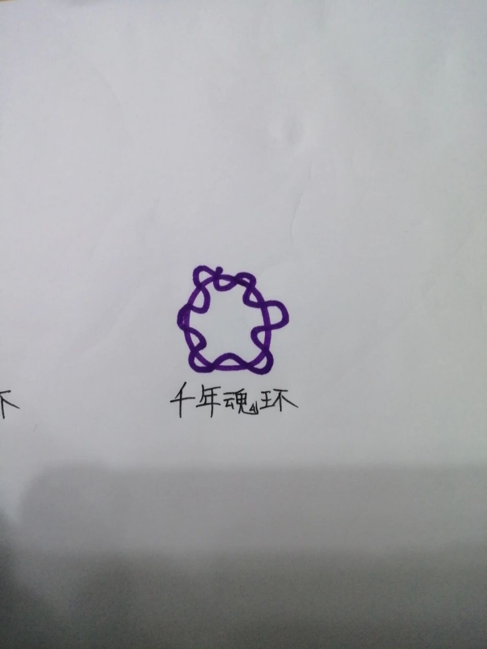 魂环简单画法 千年魂环和百年魂环简单画法