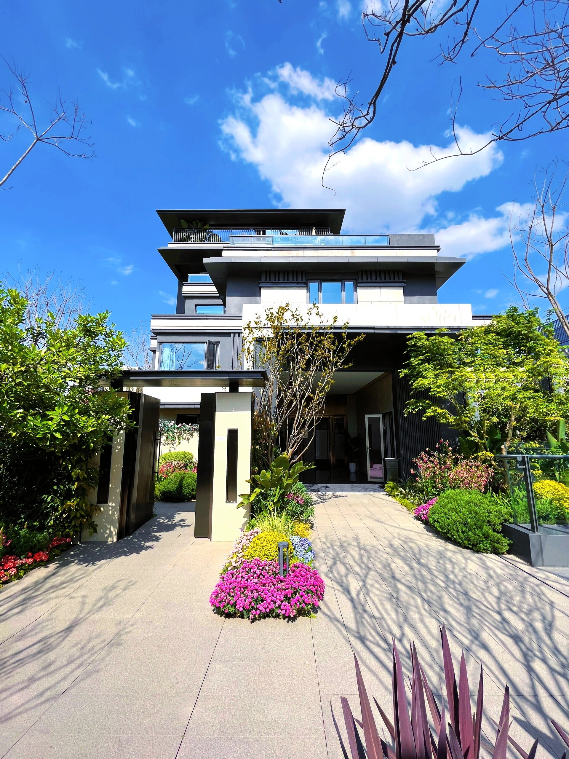 成都麓湖公园区!640w低密花园别墅!有天有地