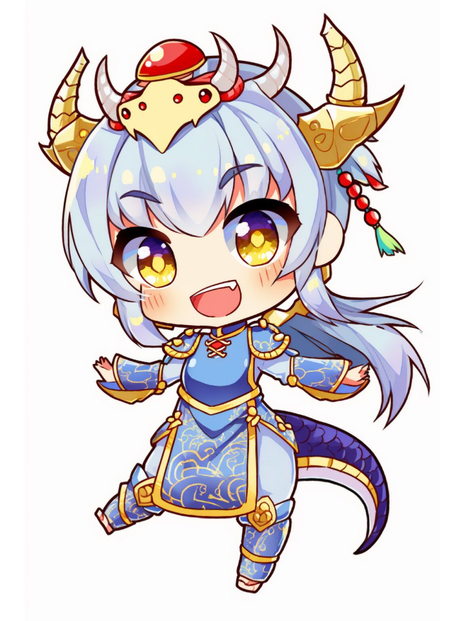 q版二次元龙拟人