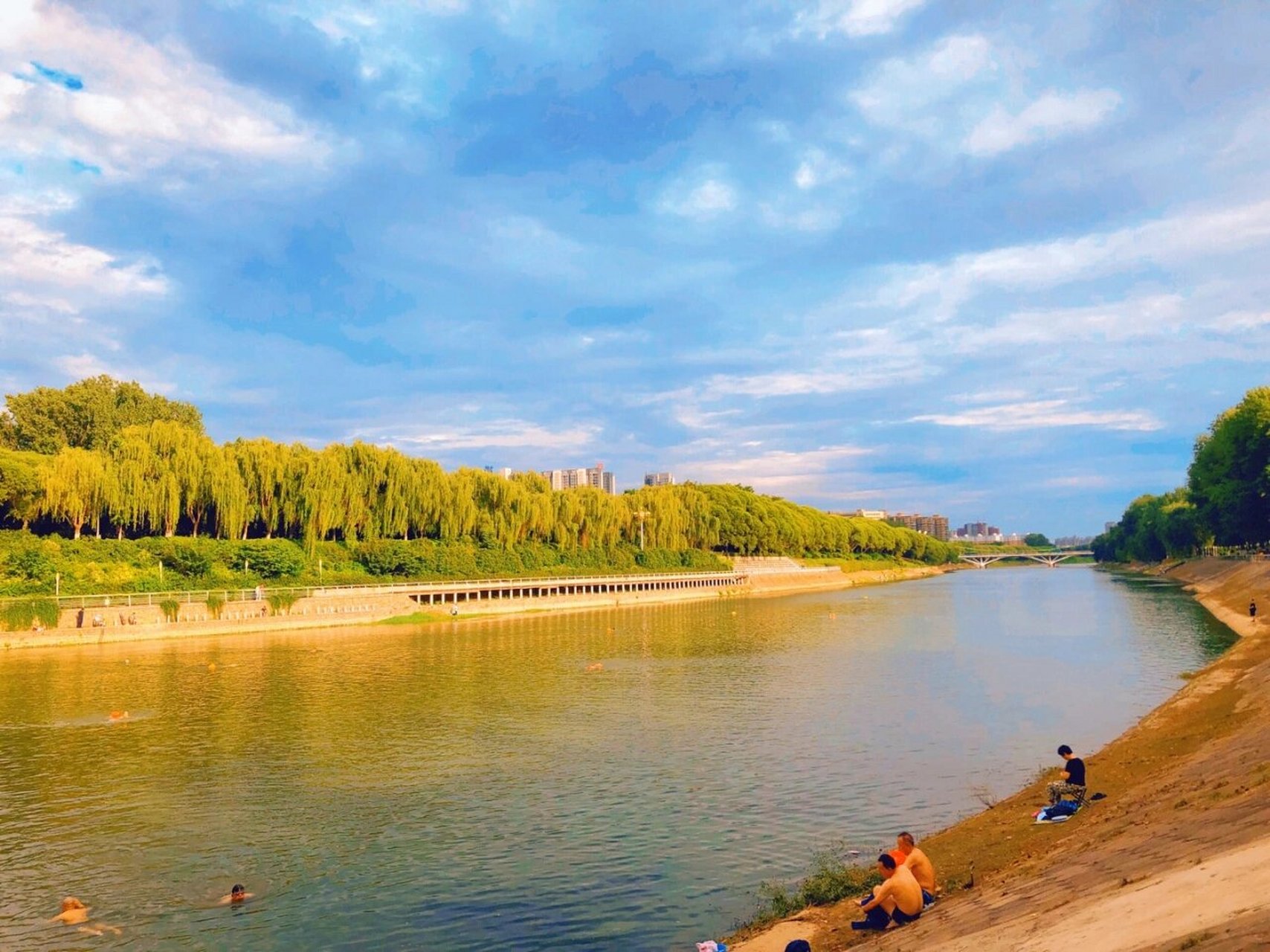 美丽的漯河沙澧河风景区