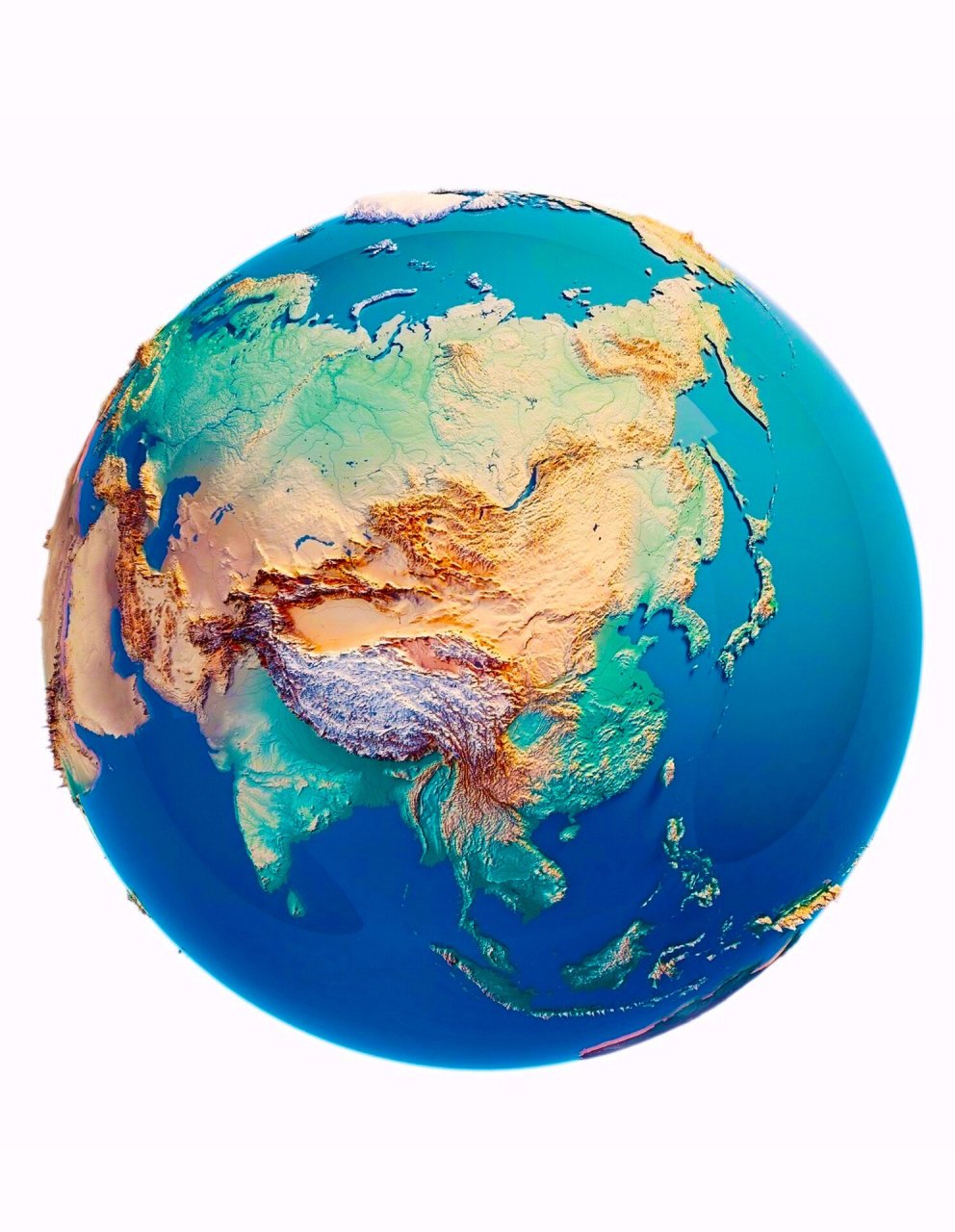 🌍🌏 地球仪作为一个经典的教学工具,它的形象和设计总能激发我们