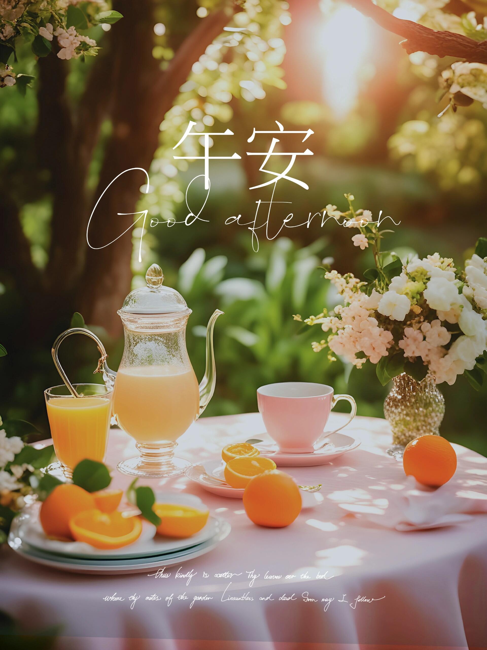 午安文案|午安海报|朋友圈分享