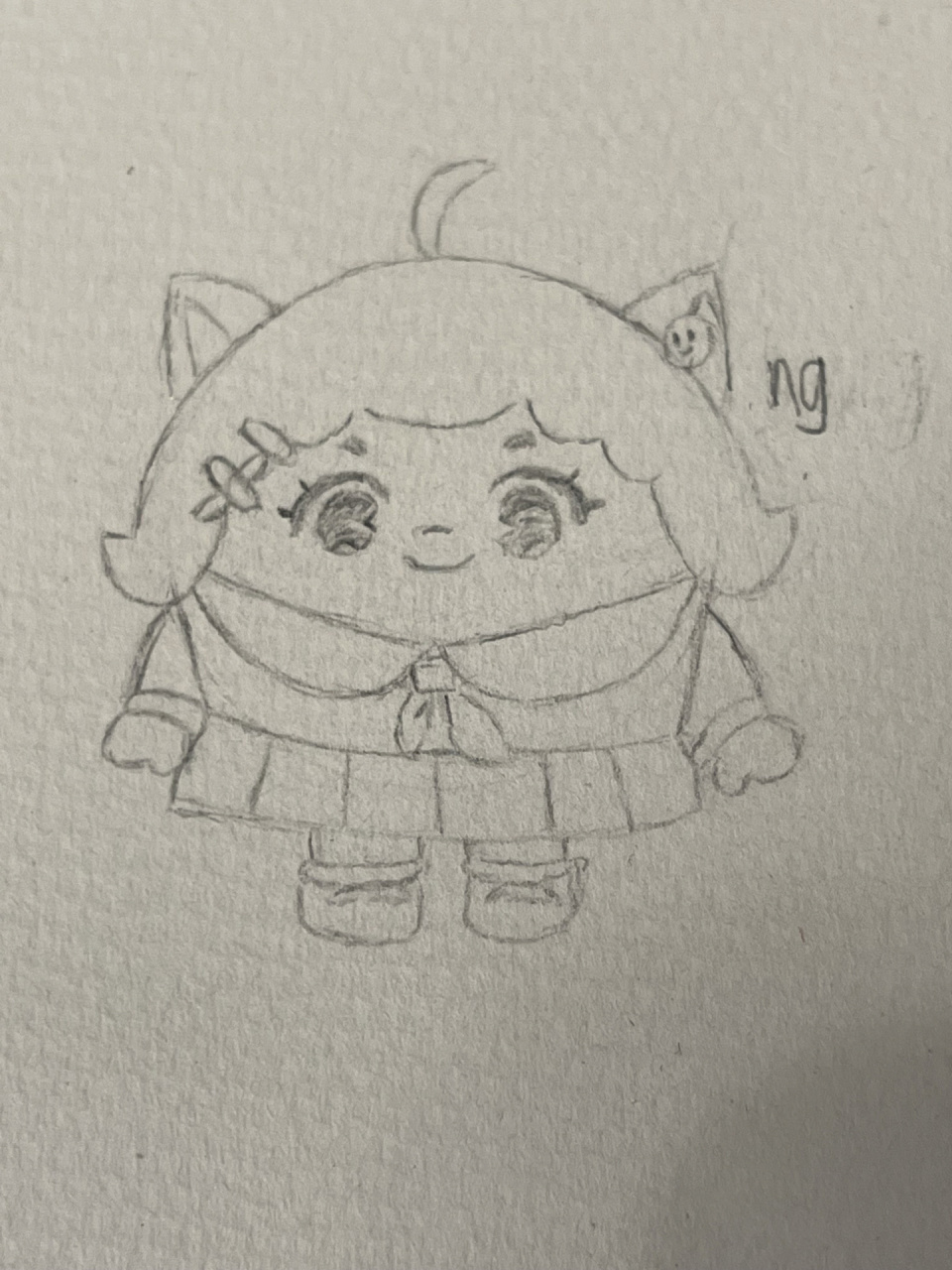 画个jk妹 栓q,昨天本来信心满满准备做个纸片劳改蛋,画完线稿,我还