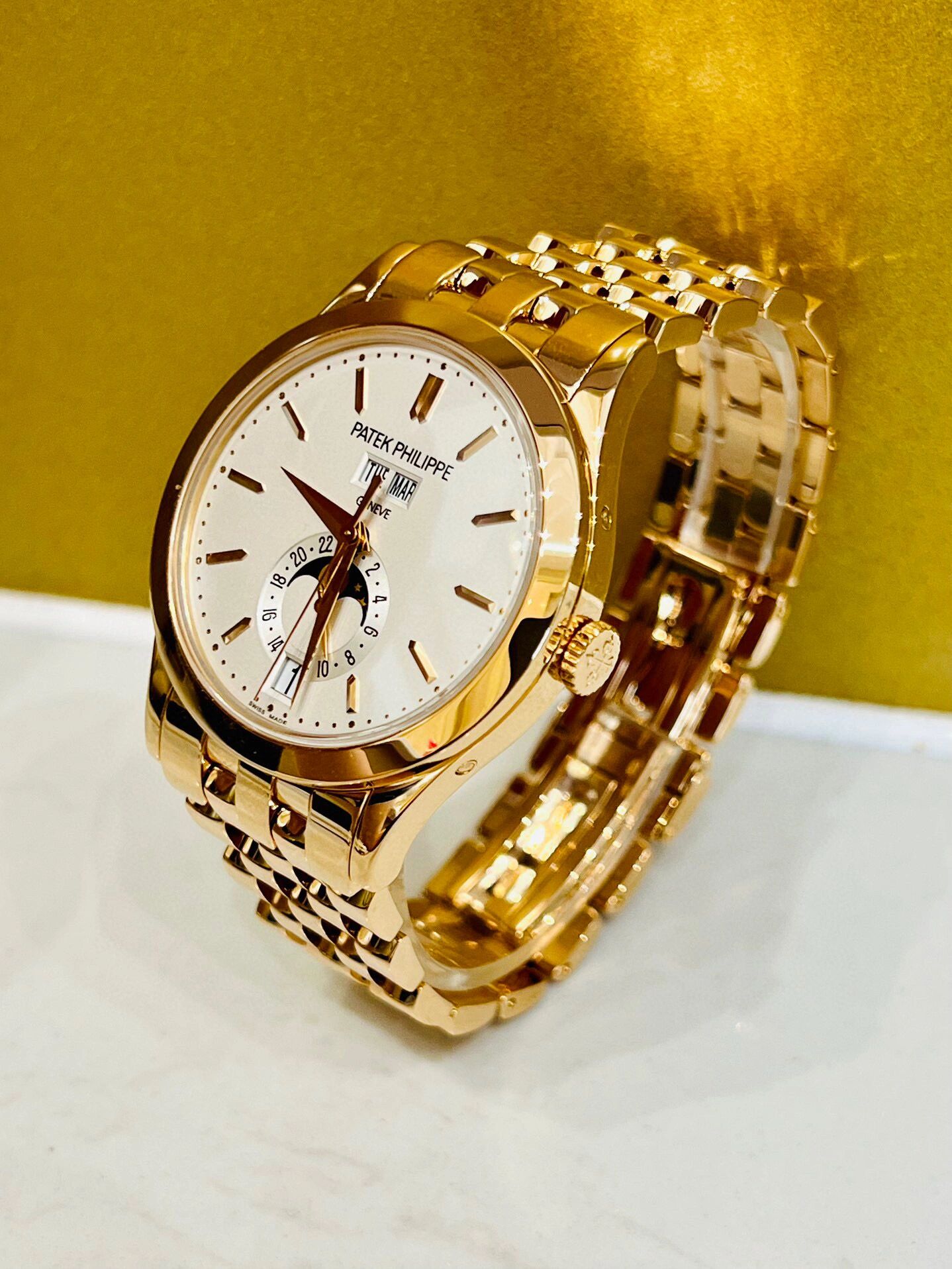 百达翡丽5396全金带