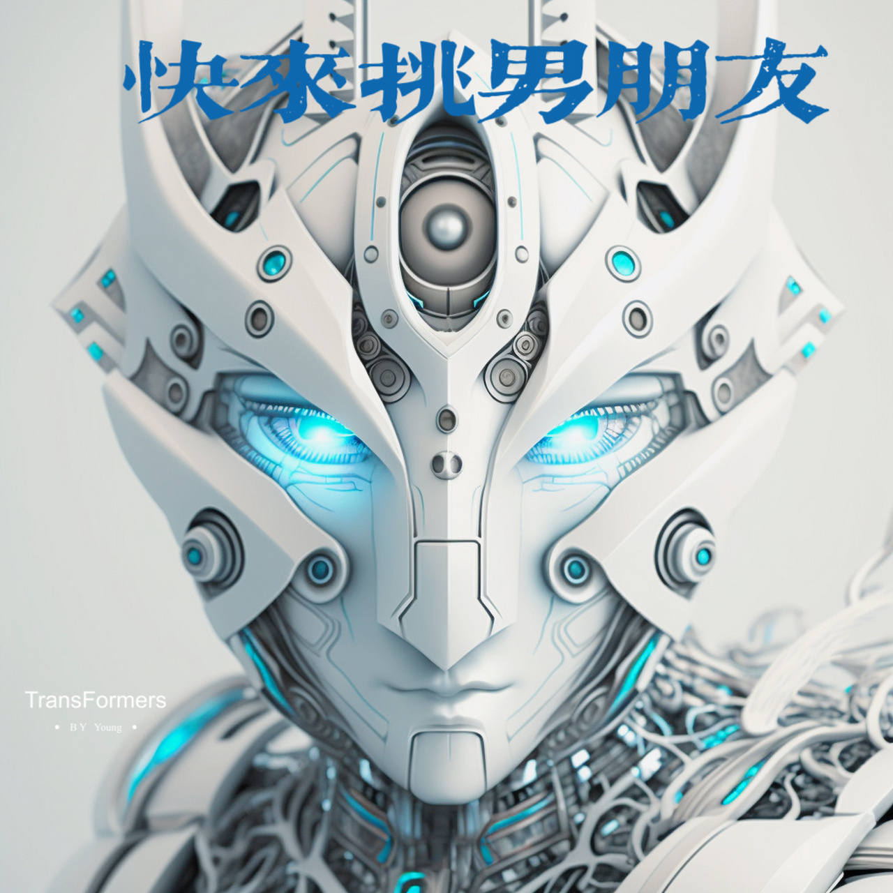 男生科幻机械风头像,喜欢直接拿走 01566.