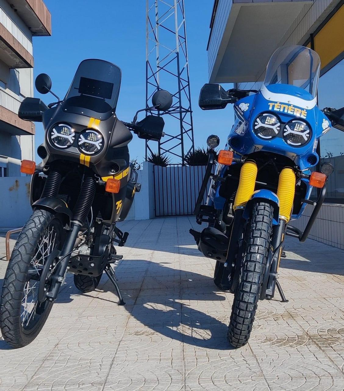 西野机车 鉴赏经典.雅马哈 xtz 750  tenere  撒哈拉 巴黎达喀尔血统