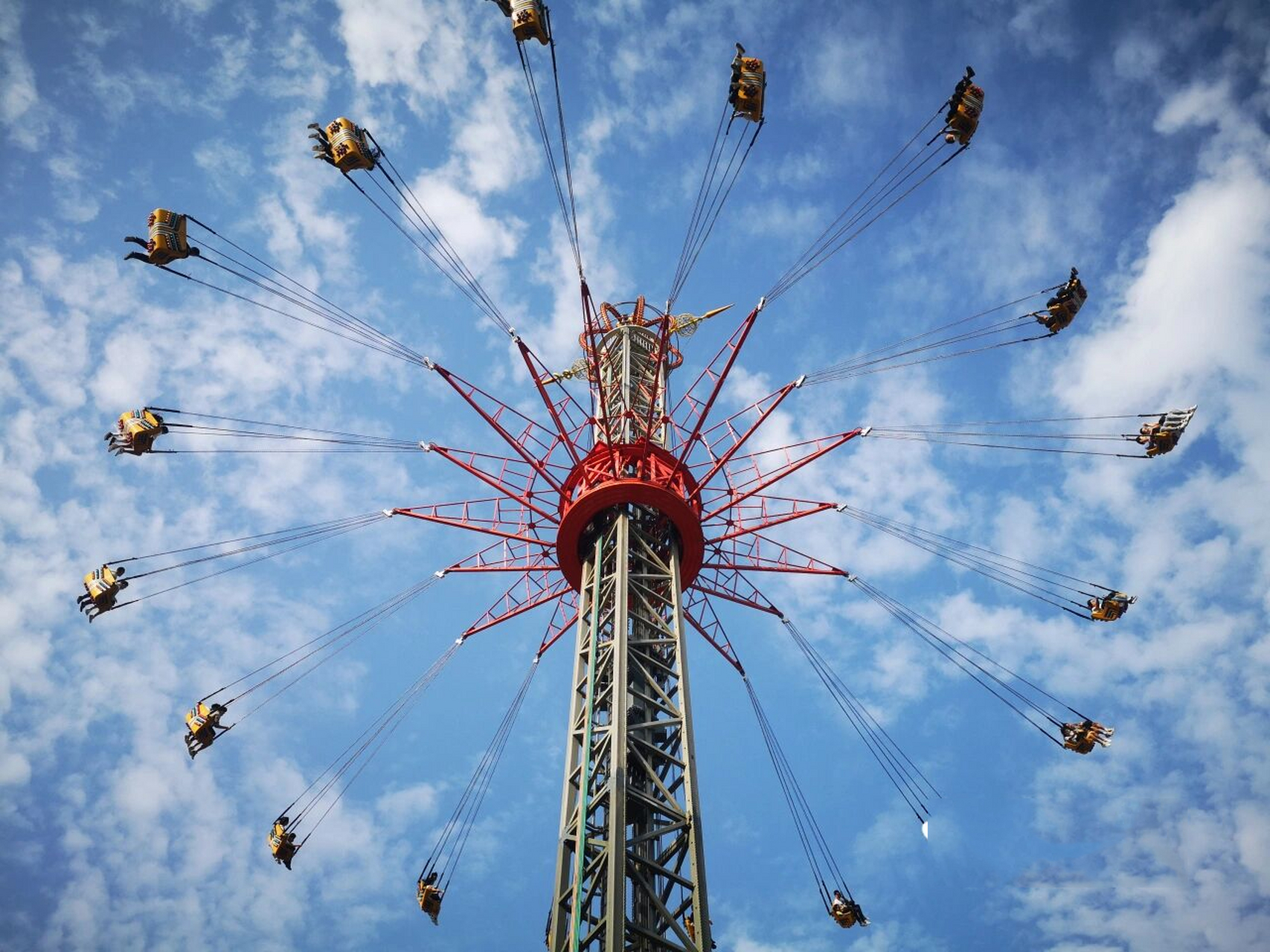 重庆欢乐谷游玩攻略-三次大摆锤四次海盗船 82151,建议先进行激流