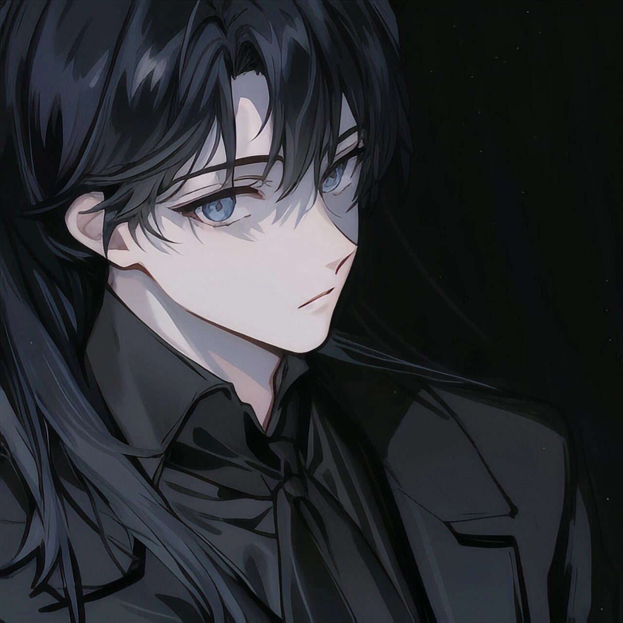 原创男生头像,唯美,二次元 礼貌拿图[亲吻]#男生头像# #男生帅气头像