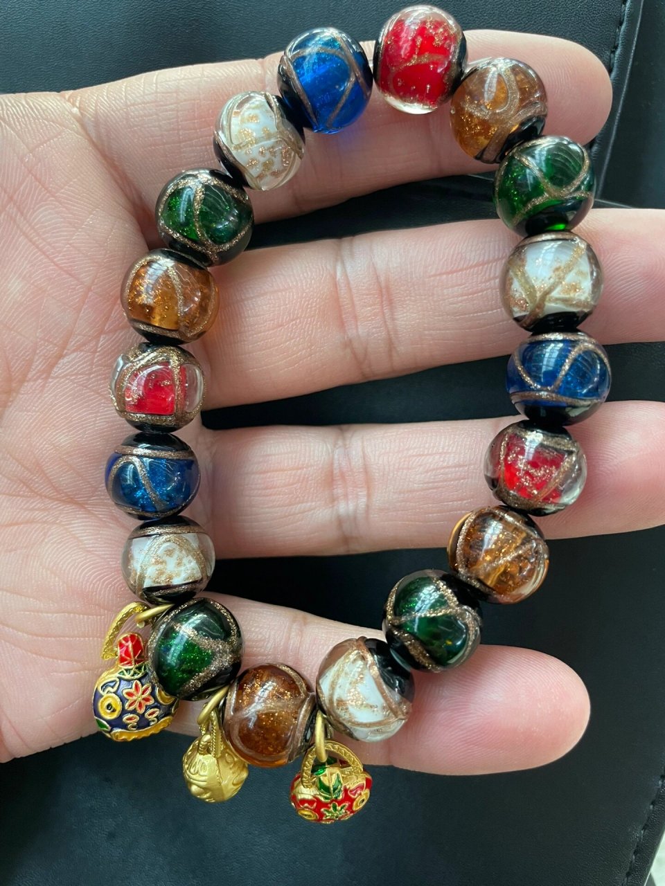 湛山寺琉璃香灰手串 #香灰琉璃手串# #青岛# #青岛湛山寺