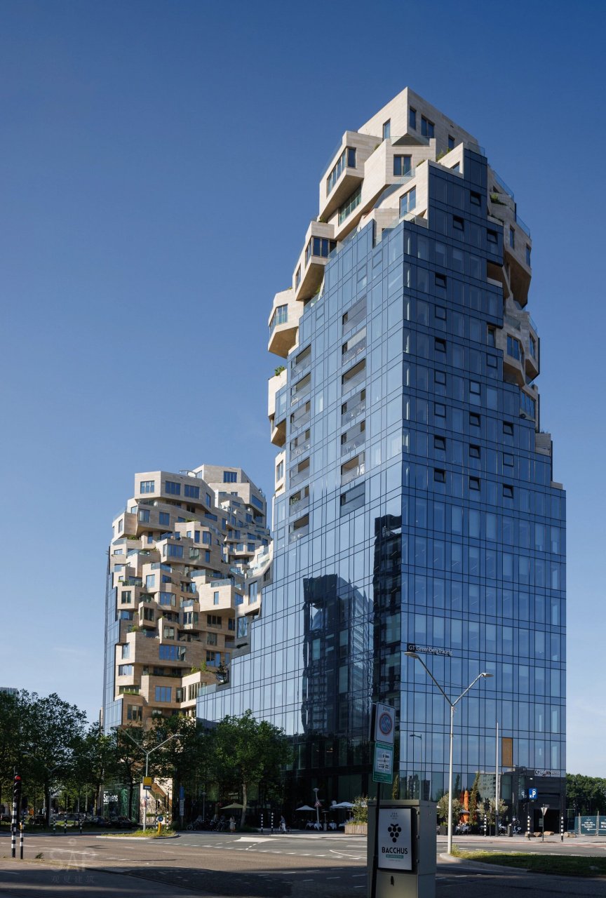 建筑随拍 | mvrdv 荷兰阿姆斯特丹 山谷住宅        拍了完美清晨的