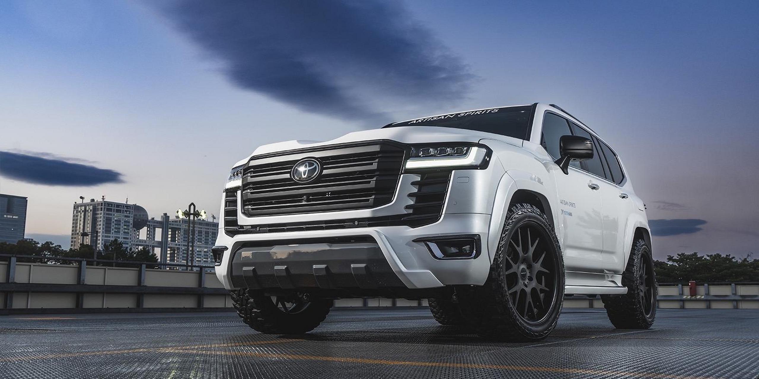 气场强大artisan改装lc300陆巡.