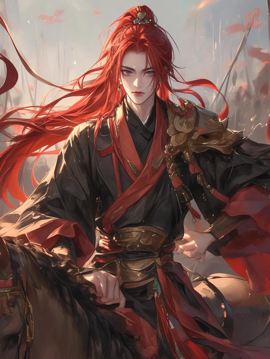 可商素材|古风女将军