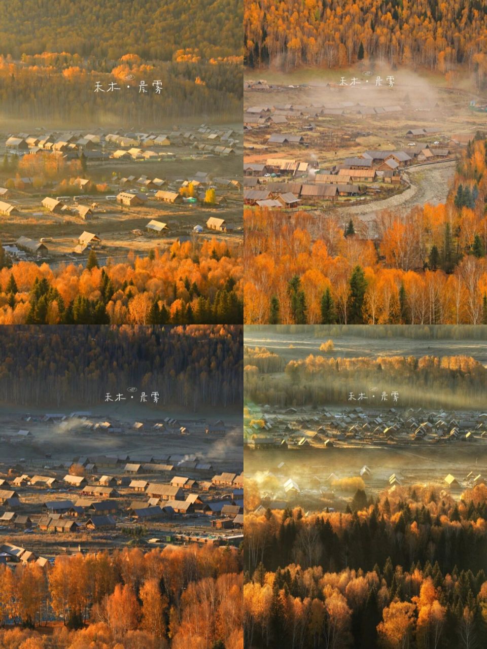 新疆禾木怎么玩717515晨雾超全拍摄攻略6015 99拍摄地点