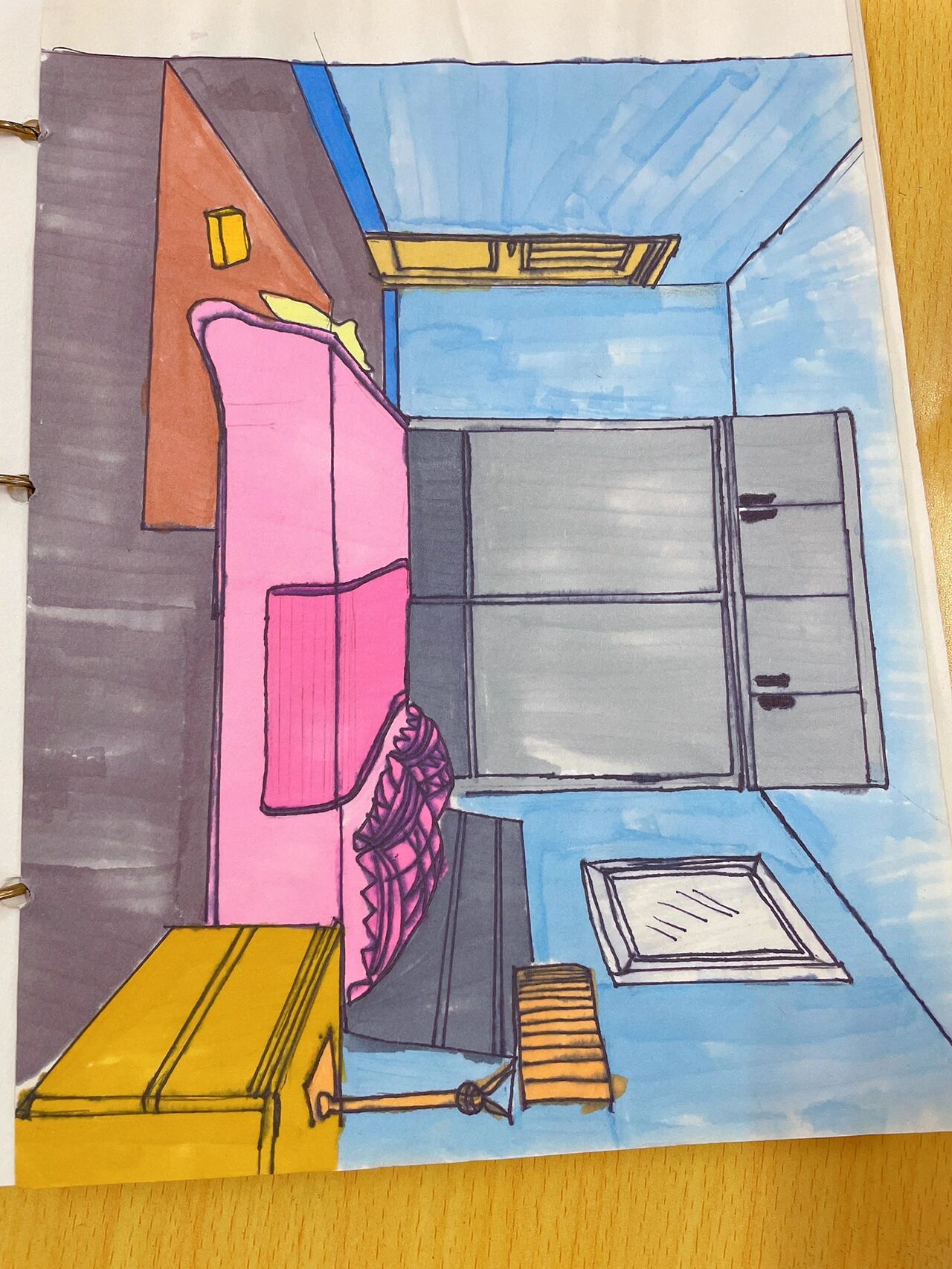 一点透视 我的卧室