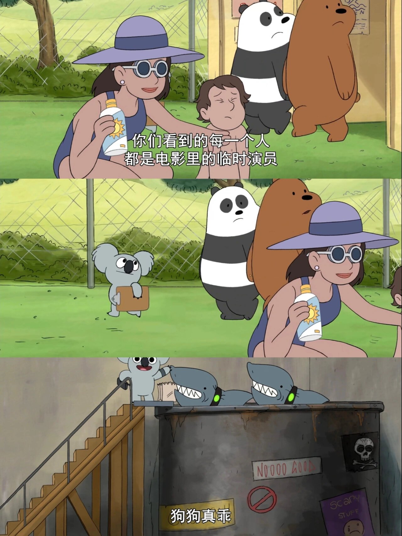 熊熊三兄弟真的太可爱了🔥🔥🔥