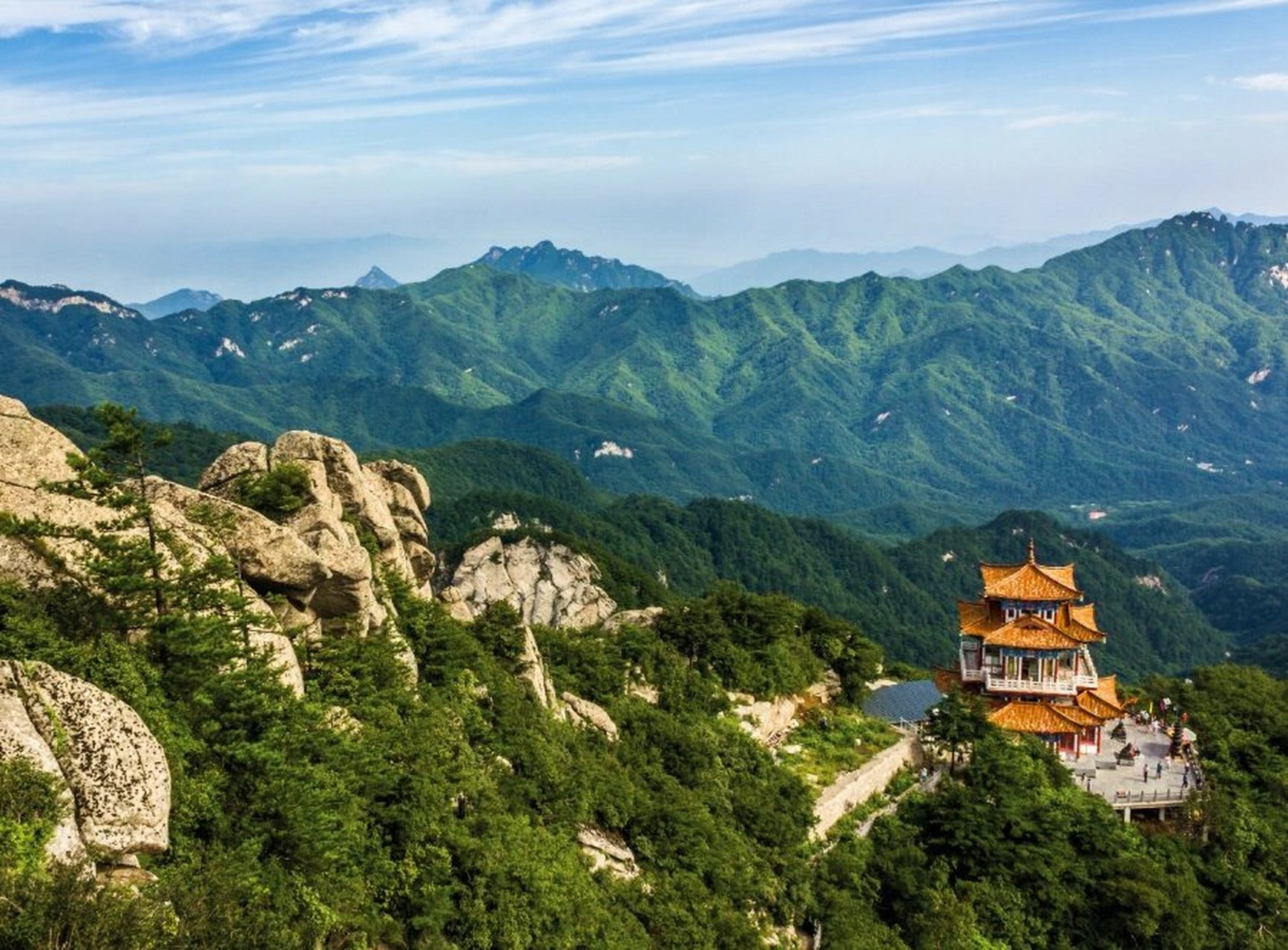 嵩县景点 中国1312个县景点——嵩县 白云山公园 天池山公园 木札岭