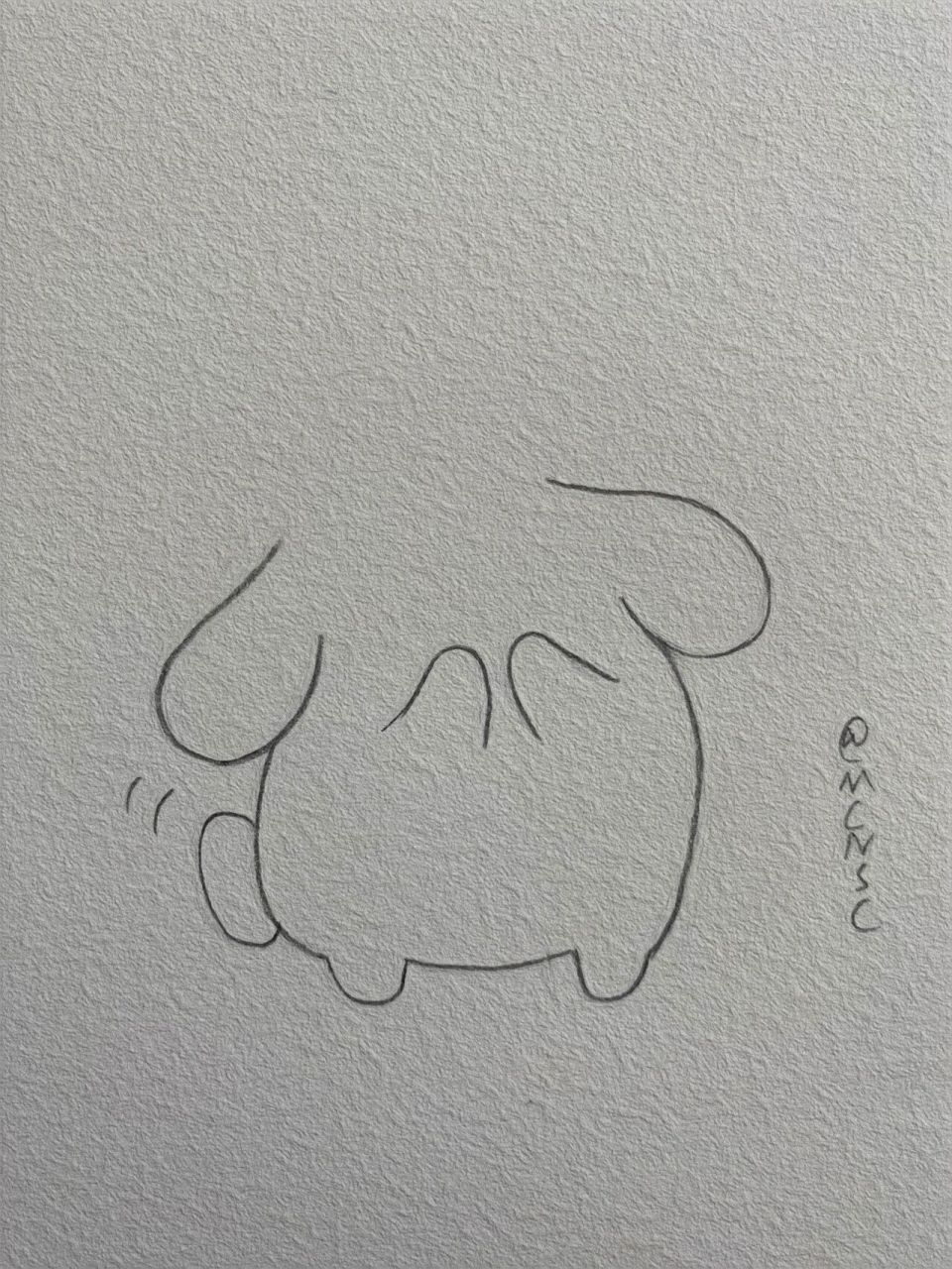 捉到一只圣诞小布丁/简笔画教程 今天又来分享布丁狗教程啦 	 超级好